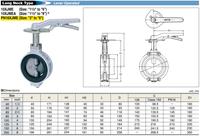 Gambar Butterfly Valve Aluminum KITZ Fig. PN16XJME , 3" - 80A - 80mm , LEVER dari KITZ valve Kota Administrasi Jakarta Pusat 4 Tokopedia