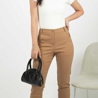 Gambar *Ready Stok* 2023 - Celana Katun Jepang Panjang 6948 (CAP) - Putih, 3L dari Sisters Fashion Group Kota Administrasi Jakarta Utara 4 Tokopedia