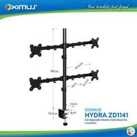 Gambar Bracket Monitor TV 13-27inch OXIMUS HYDRA ZD1141 TILT SWIVEL ROTATE dari Techno Computer Bali Kota Denpasar 4 Tokopedia