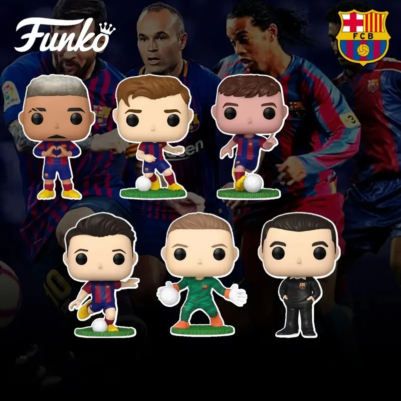 Funko Pop Barcelona Barca Pedri Ter Stegen Gavi Xavi Raphinha Football 0