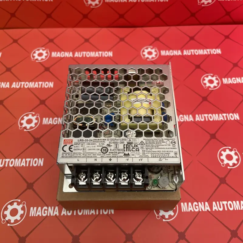 MEAN WELL LRS-35-24 POWER SUPPLY MEANWELL 35V 24V 1,5A NES LRS 0