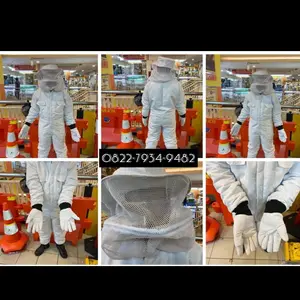 Baju Anti Lebah Full Sett / Baju Pelindung Lebah Cotton Original