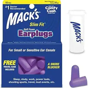 Mack's Slim Fit Soft Foam Earplugs