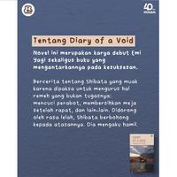 Gambar [Bentang] Buku Fiksi | Diary of a Void - Emi Yagi dari Bentang Pustaka Official Kota Depok 3 Tokopedia