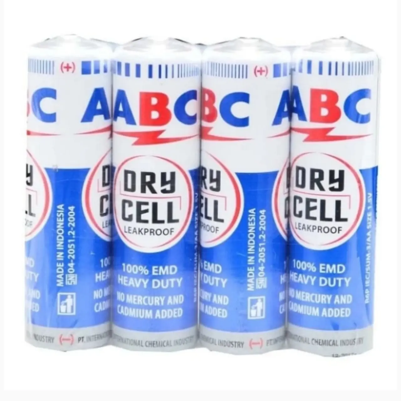 BATU BATREI ABC AA BATERAI A2 DRY CELL HEAVY DUTY 1.5 VOLT JAM MAINAN