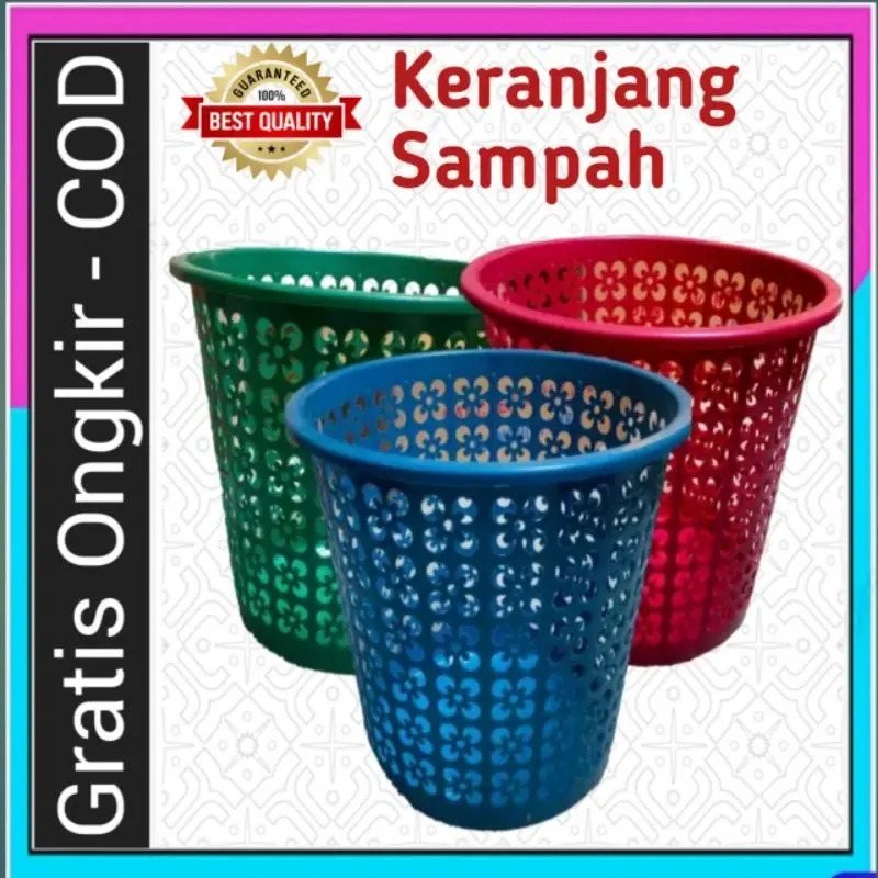keranjang sampah plastik murah  /tempat sampah