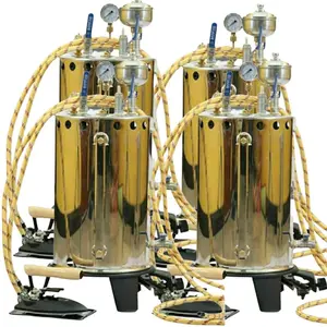 Setrika Uap Boiler Laundry Kapasitas 25 Liter 2 Setrika Full Sett