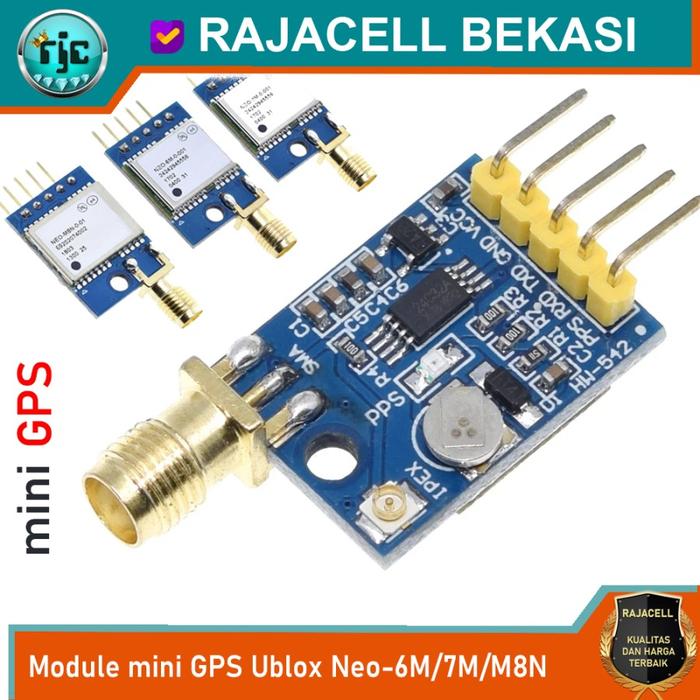 Jual Module GPS mini Ublox Neo-6M Neo-7M Neo-M8N Serial Output to ...