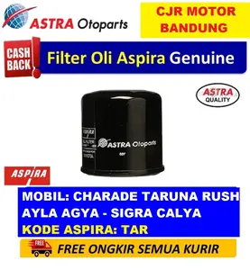 Filter Oli Mobil Sigra Cayla Agya Ayla Sirion Taruna Charade ASPIRA
