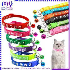 Kalung Kucing Lonceng Hewan Peliharaan Tali Leher Anjing Lonceng Kecil