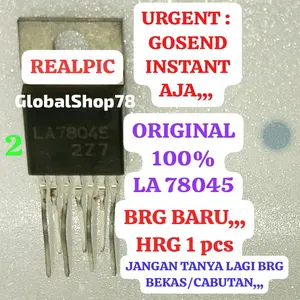 LA78045 LA78045-E LA 78045 78045-E ORIGINAL IC VERTIKAL MESIN LAS TRAP