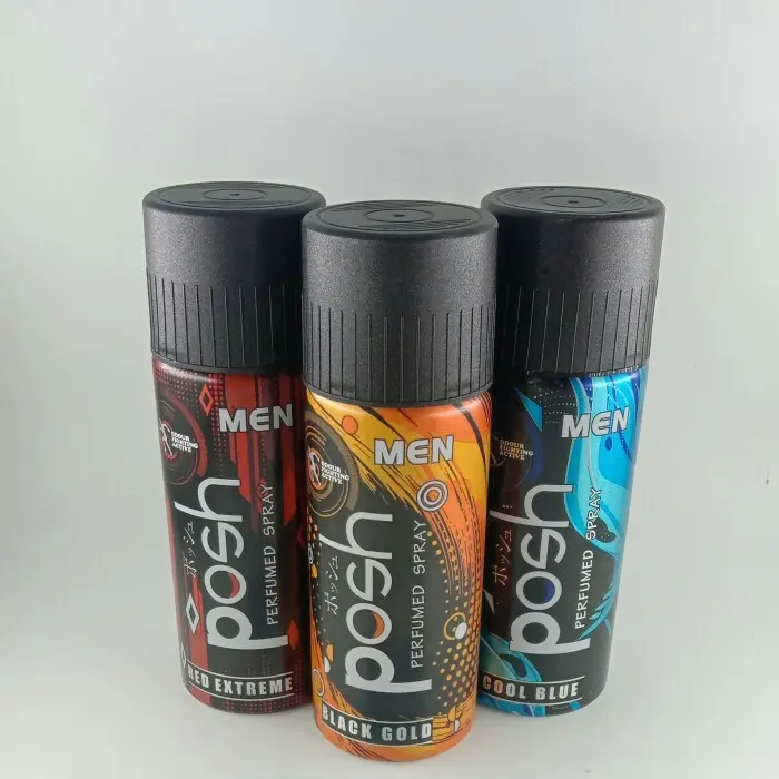 POSH MEN PERFUMED BODY SPRAY PARFUM 150 ML - RED EXTREME