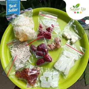 Paket PEACHGUM Dessert Premium Super Lengkap Tao Jiao Minuman HERBAL Collagen HALAL 100 Gram 9 Bahan Kaya Kolagen Terbuat Dari 9 Material Yangprofessional