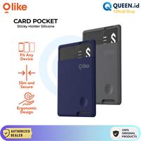 Gambar Olike CP1 Sticky Phone Card Holder Dompet Kartu Tempelan HP Slim - GREY dari QUEEN id Official Kab. Tangerang 1 Tokopedia
