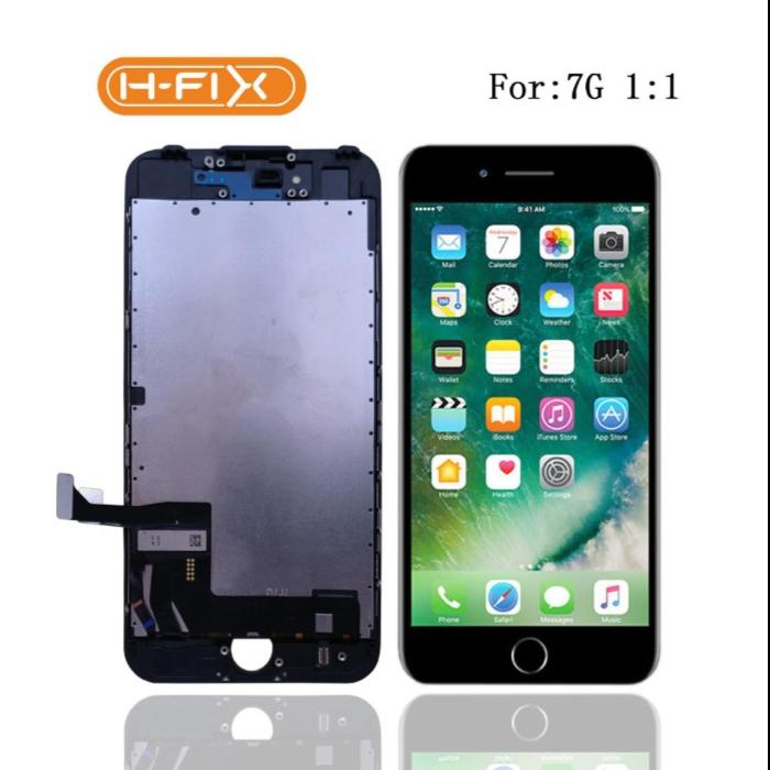 Gambar HFIX LCD TOUCHSCREEN IPHONE 7 BLACK / WHITE ORIGINAL UNIVERSAL FULLSET - Hitam dari HFIX INDONESIA Kota Surabaya Tokopedia