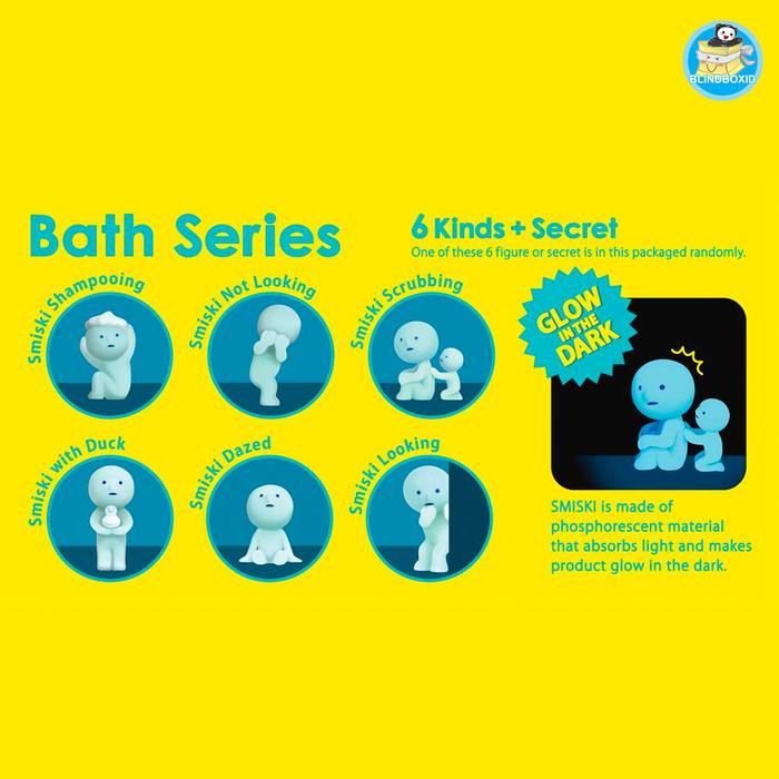 Gambar Smiski Minifigure Bath  Series - 1pc dari Blindboxid Indonesia Kab. Tangerang Tokopedia