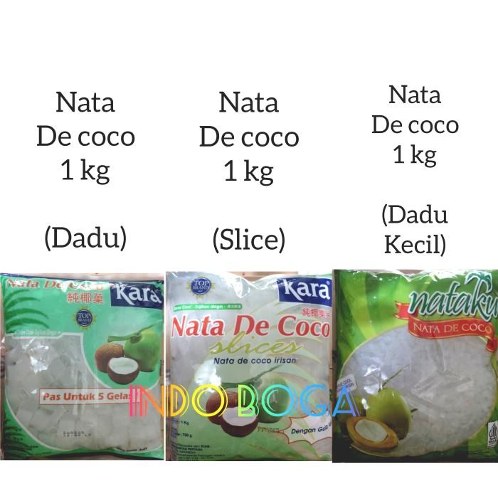 KARTONAN kara nata de coco 1 kg / Nataku nata de coco 1 kg / jeli kelapa 0