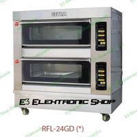 Gambar Oven Getra 2 Deck 4 Tray RFL24GD Stainless Steel Roti Kue RFL 24 GD dari E3 Shop Elektronik Kota Administrasi Jakarta Utara 1 Tokopedia