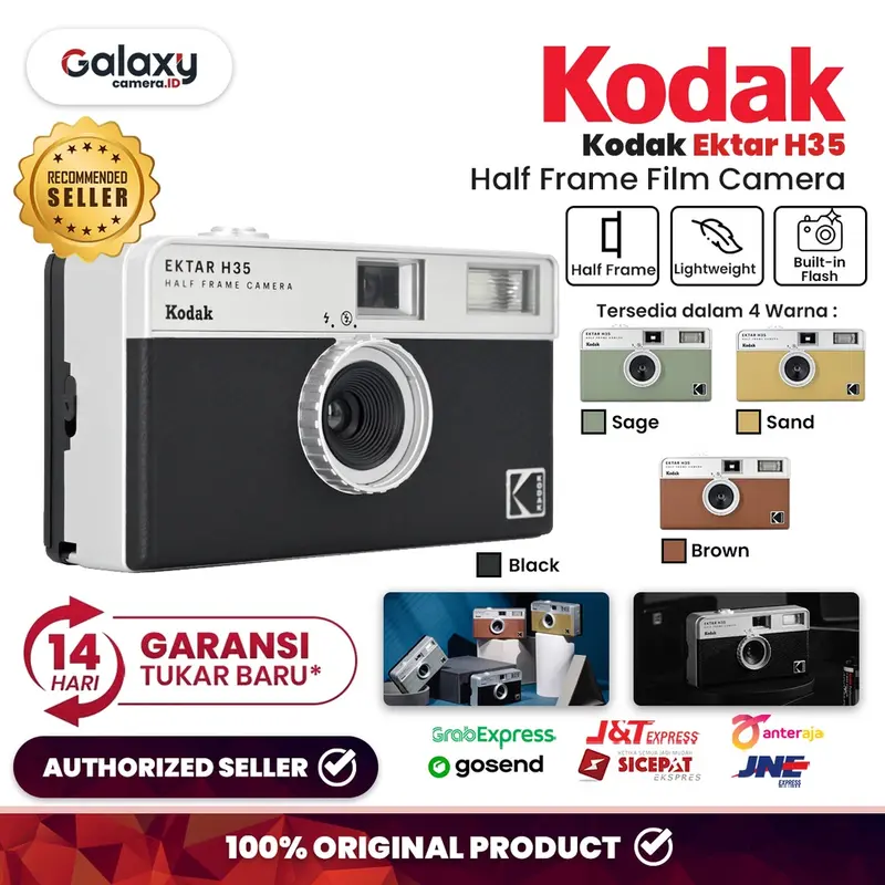 Kodak Ektar H35 Half Frame Film Camera Kodak Ektar H-35 Original 0