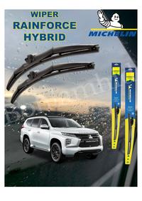 Gambar WIPER MOBIL New Pajero Sport MICHELIN Rainforce HYBRID 2Pcs kn-kr - 22+18+10 dari bohlamhid Kota Tangerang 1 Tokopedia