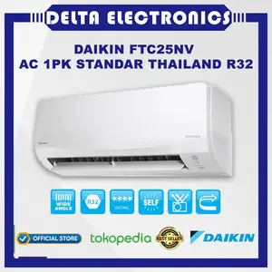 Daikin FTC25NV AC 1PK Standar Thailand R32 FTC25 25NV Unit only