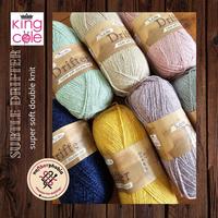 Gambar Benang Rajut King Cole - SUBTLE DRIFTER DK - Lilac dari Nofiberphobia Kota Surabaya 1 Tokopedia