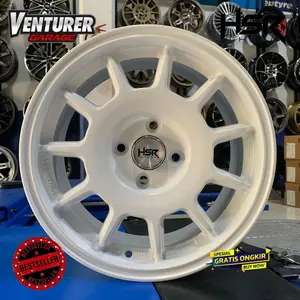 Velg Ring 15 Mobil Wuling Air Ev HSR TOCHIGI pcd 4x100 Et 40 White R15