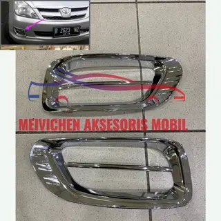 Ring Cover Foglamp Innova New 2009 2010 2011 Chrome / Ring Fog Lamp