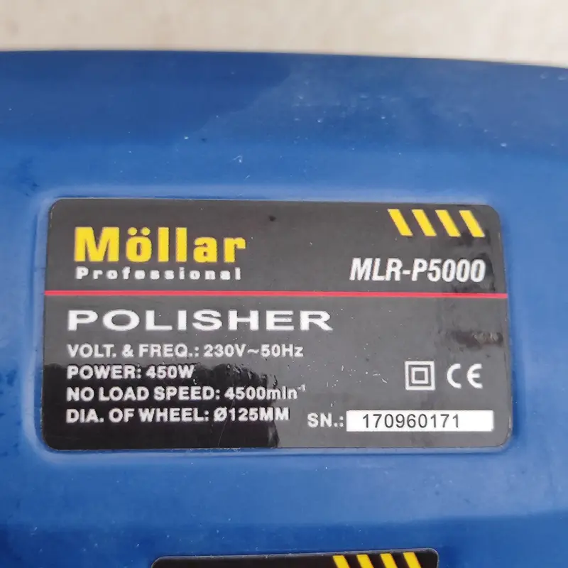 Mesin Poles 5" Mollar MLR-P5000 1