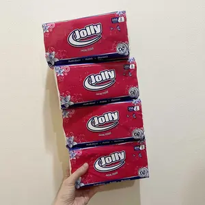 Paket Tisu JOLLY Facial Tissue isi 4 Pcs x 250 Sheets