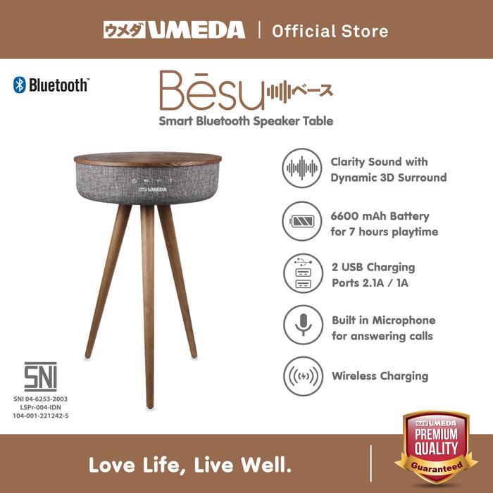 Gambar Umeda BESU Bluetooth Speaker Table / Minimalis Coffee Table dari UMEDA Kota Administrasi Jakarta Utara Tokopedia