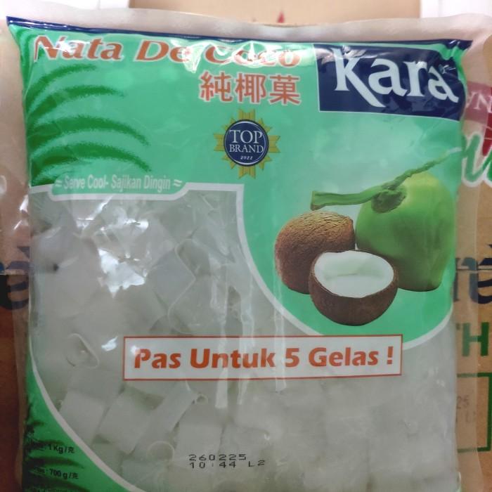 KARTONAN kara nata de coco 1 kg / Nataku nata de coco 1 kg / jeli kelapa 1