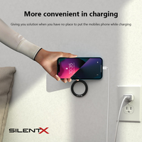 Gambar SILENTX WALL MOUNT STICKER MAGNETIC PHONE HOLDER HP IPHONE MAGSAFE dari KoboiTech Kota Administrasi Jakarta Utara 4 Tokopedia