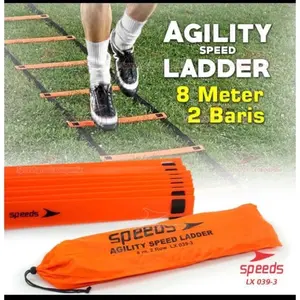 SPEEDS Agility ladder Drills training tangga kelincahan 8 meter 039-3