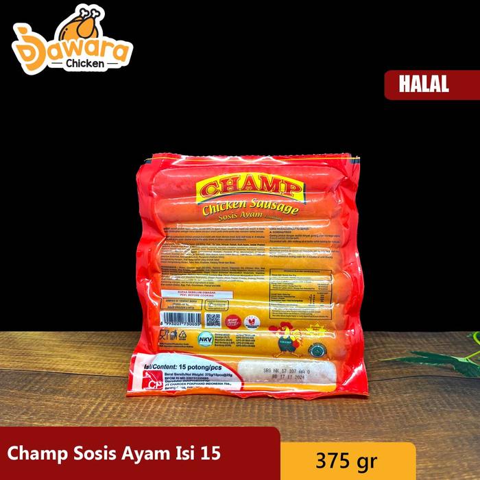 Gambar Champ Sosis Ayam Isi 15 375gr dari Toko Daging Dharma Jaya Kota Administrasi Jakarta Timur Tokopedia
