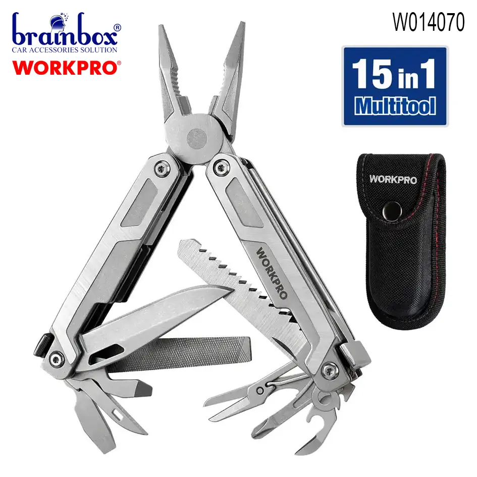 Workpro W014070 16in1 Multitool Perkakas Tang Obeng Serbaguna Multifun