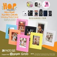 Gambar Mini Rivet Photo Stand Frame Foto 2R for Fujifilm Instax 12 11 EVO dll - Blue dari hop market Kota Administrasi Jakarta Barat 1 Tokopedia