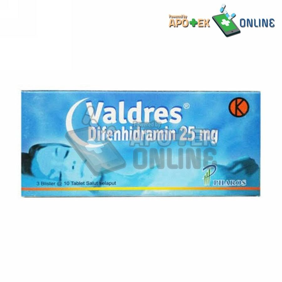 VALDRES 25 MG BLISTER 10 TABLET