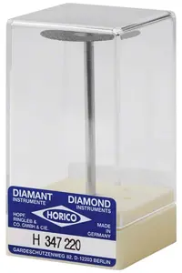 Dental Bur Separating Disk Diamond Discs dengan mandrel Horico