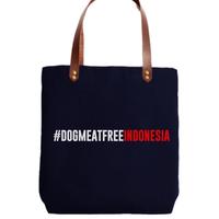 Gambar Totebag JAAN Dog Meat Free Indonesia dari JAAN Domestic Shop Kab. Bogor 3 Tokopedia