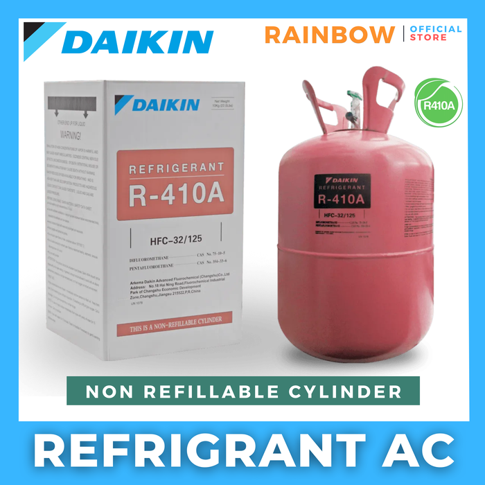 Jual FREON R410A DAIKIN UKURAN 10KG - Kab. Tangerang - Rainbow
