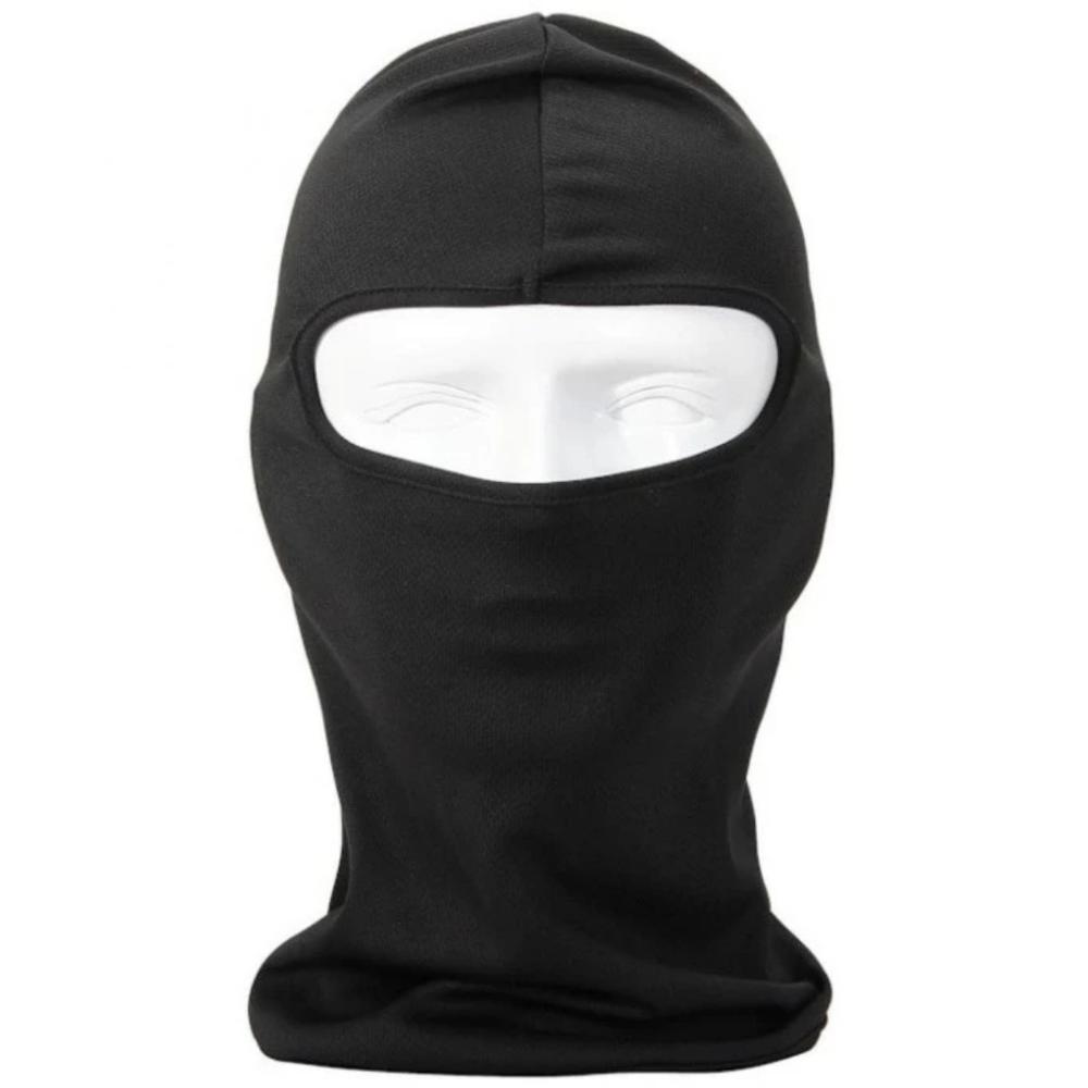 Masker Full Face Polos Ninja Penutup Wajah Pelindung Kepala Anti Debu