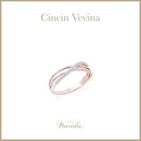 Gambar Cincin Berlian Wanda - Vevina - Ring - Two Tone dari Wanda House Of Jewels Kota Administrasi Jakarta Pusat 1 Tokopedia