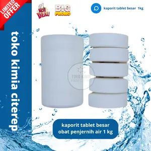 KAPORIT TABLET TCCA 90% 1KG KLORIN TABLET CHLORINE KLORIN