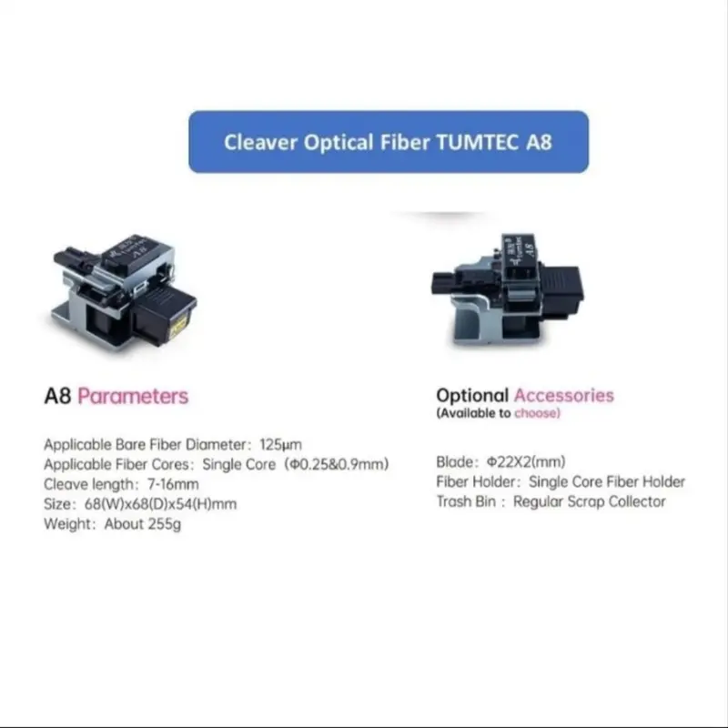 cleaver tumtec A-8 original fiber optik 2