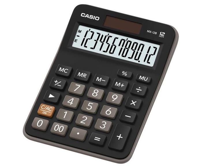 Gambar Kalkulator Meja Casio MX-12B (12 Digit) - Black dari Asaba Stationery Kota Administrasi Jakarta Pusat 2 Tokopedia