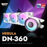 Gambar DarkFlash NEBULA DN360 / DN 360 ARGB 360mm AIO Liquid Cooler - WHITE dari Toko Expert Komputer Kota Administrasi Jakarta Pusat 2 Tokopedia