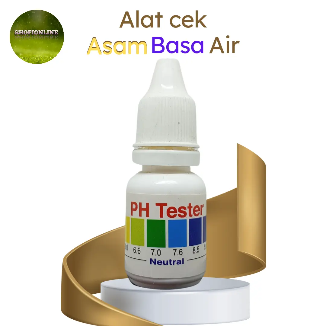 PH Tester Cair Alat Pengukur dan Cek Asam Basa  Air Minum Aquarium