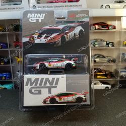 Mô Hình Xe MiniGT 499 LAMBORGHINI HURACAN GT3 EVO (Ver. US Card Mô Hình Xe MiniGT 499 LAMBORGHINI HURACAN GT3 EVO (Ver. US Card
