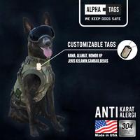 Gambar Kalung anjing kucing hewan peliharaan bisa isi alamat|LOST PREVENTION - 1TAGS1KLGPDK dari Alpha Tags Kab. Tangerang 3 Tokopedia